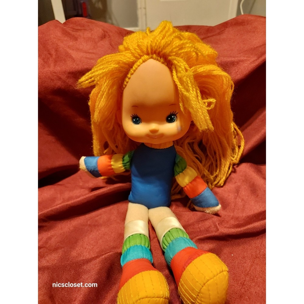 Vintage Rainbow Brite 10' Doll 1983 Hall Mark Cards Mattel
